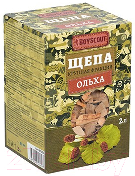 

Щепа для копчения Boyscout, Ольха / 61923