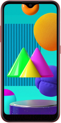 Смартфон Samsung Galaxy M01 (красный)