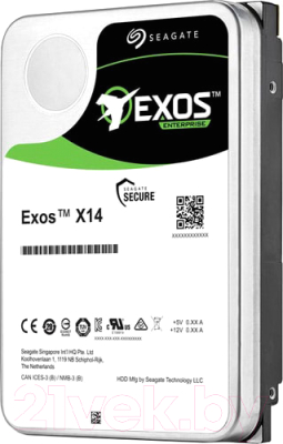 

Жесткий диск Seagate, Exos X14 10TB (ST10000NM0528)