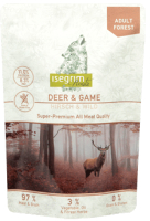 Влажный корм для собак Isegrim Roots Adult Forest Deer & Game / 95754 (410г) - 