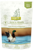 Влажный корм для собак Isegrim Roots Adult Field Duck & Hearts / 95756 (410г) - 