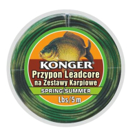 Поводок рыболовный Konger Leadcore Spring Summer / 960006025 (5м) - 