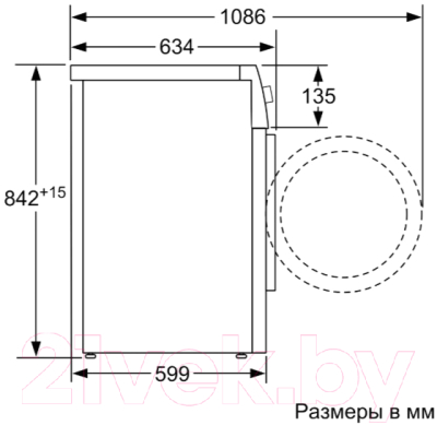 Сушильная машина Bosch WTX87EH1OE