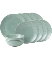 

Набор столовой посуды Royal Doulton, Gordon Ramsay Maze Teal & Dark Grey / GRMZTE22417