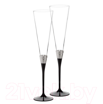 

Набор бокалов Wedgwood, VW With Love Noir Silver / 55080606411
