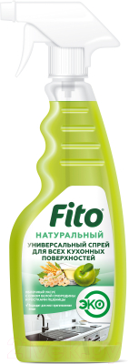 Чистящее средство для кухни Fito Косметик Народные рецепты. Натуральный универсальный спрей (500мл)