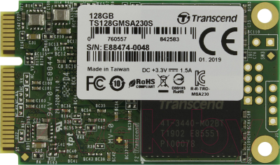 

SSD диск Transcend, 230S 128GB (TS128GMSA230S)