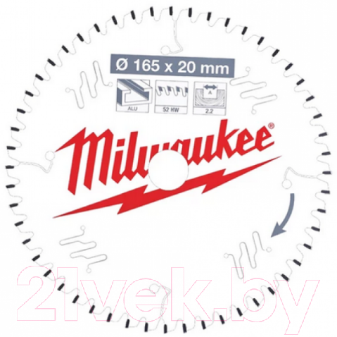 Пильный диск Milwaukee 4932471294