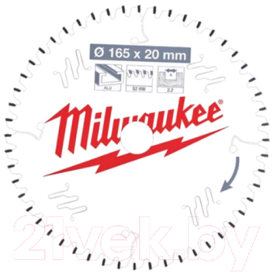 Пильный диск Milwaukee 4932471294