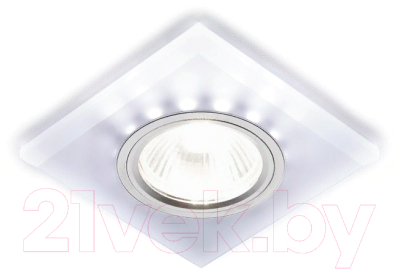 Точечный светильник Ambrella S215 W/CH/WH / R16+3W (Led White)