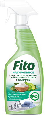Чистящее средство для ванной комнаты Fito Косметик Народные рецепты. Натуральный для удаления известковых отложений (600мл)