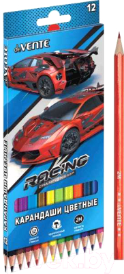 

Набор цветных карандашей deVente, Ассорти, Racing 2М / 5022005