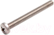 Винт ЕКТ С полуцилиндрической головкой PH 4x30 DIN7985 / B008063 (50шт, нержавеющая сталь) - 