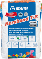 Клей для плитки Mapei Kerabond T-R (25кг, белый) - 