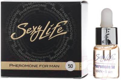 Духи с феромонами Sexy Life Концентрат 50% for Man (5мл)