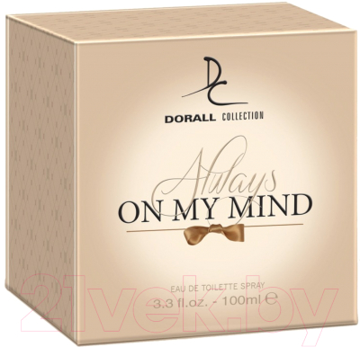 Изображение товара Туалетная вода Dorall Collection Always On My Mind for Women (100мл)