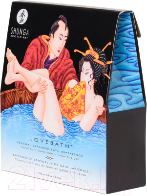 Лубрикант-гель Shunga Океан соблазнов голубой / 276800 для ванны (650г)