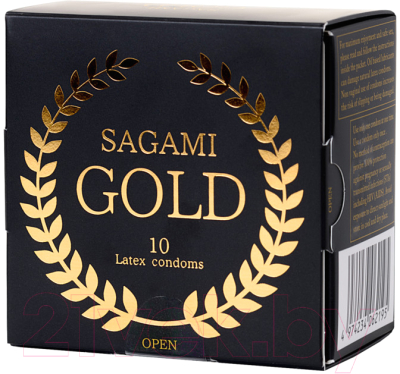 Презервативы Sagami Gold №10 / 734/1