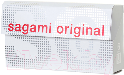 Презервативы Sagami Original 0.02 №6 / 711 (ультратонкие, гладкие)
