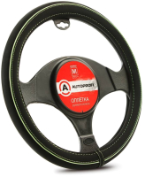 

Оплетка на руль, AP-2020 BK/Green