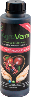 Удобрение AgroVerm Органическое для плодово-ягодных (500мл)