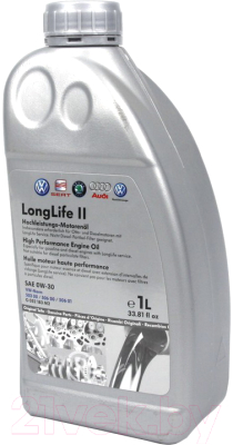 Моторное масло VAG Longlife III 0W30 / GS55545M2 (1л)