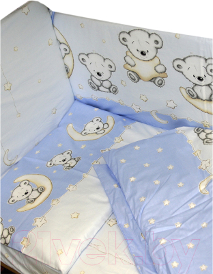 Одеяло для малышей Баю-Бай Ми-ми-Мишки / ОД01-ММ4 (голубой)