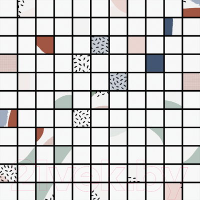 Мозаика Meissen Тренди TY2O451 (300x300, многоцветный)
