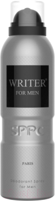 

Дезодорант-спрей Paris Bleu Parfums, Writer for Men