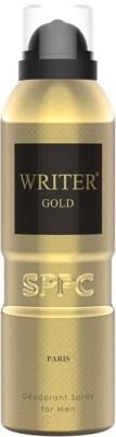 Дезодорант-спрей Paris Bleu Parfums Writer Gold for Men (200мл)