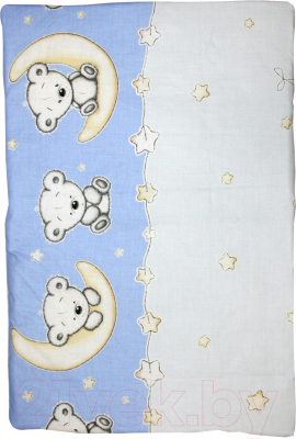 Подушка для малышей Баю-Бай Ми-ми Мишки / ПШ11-ММ4 (голубой)