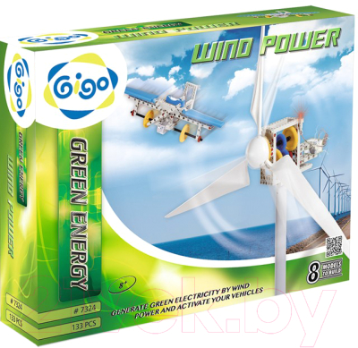 Конструктор электромеханический Gigo Энергия ветра / 7324