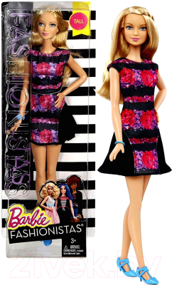 Кукла с аксессуарами Barbie Fashionistas / DGY54/DMF30