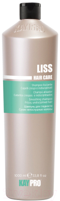 Шампунь для волос Kaypro Hair Care Liss для гладкости сухих и непослушных волос (1л)