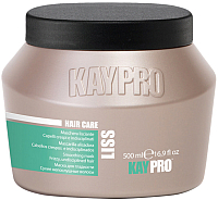 Маска для волос Kaypro Hair Care Liss для гладкости сухих и непослушных волос (500мл) - 