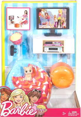Комплект аксессуаров для кукольного домика Barbie Мебель для дома / DVX44/DVX46