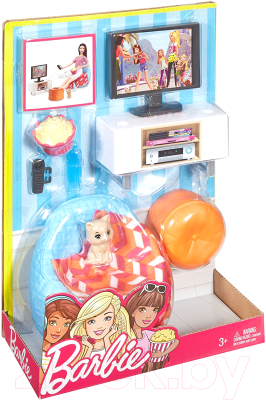 Комплект аксессуаров для кукольного домика Barbie Мебель для дома / DVX44/DVX46