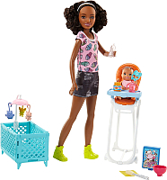 

Кукла с аксессуарами Barbie, Няня / FHY97/FHY99