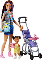 

Кукла с аксессуарами Barbie, Няня / FHY97/FJB00