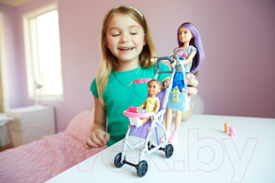 Кукла с аксессуарами Barbie Няня / FHY97/FJB00