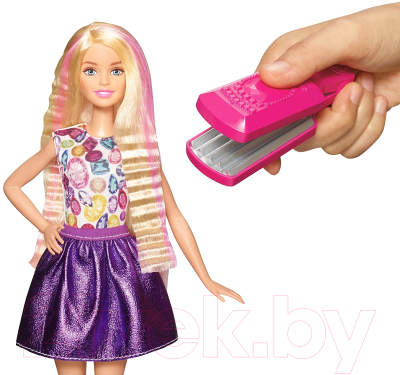 Кукла с аксессуарами Barbie Цветные локоны / DWK49