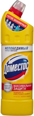 Универсальное чистящее средство Domestos Двойная сила. Лимонная свежесть (1л) - 