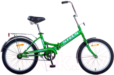 Велосипед STELS Pilot-310 Z011 2018 (13, зеленый/желтый)