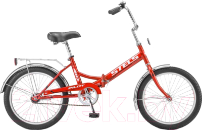 Детский велосипед STELS Pilot-410 Z011 2018 (13.5, фиалковый/красный)