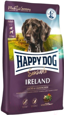 Сухой корм для собак Happy Dog Supreme Sensible Irland Lachs&Kaninchen (4кг)