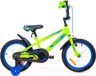 Детский велосипед AIST Pluto (14, зеленый)