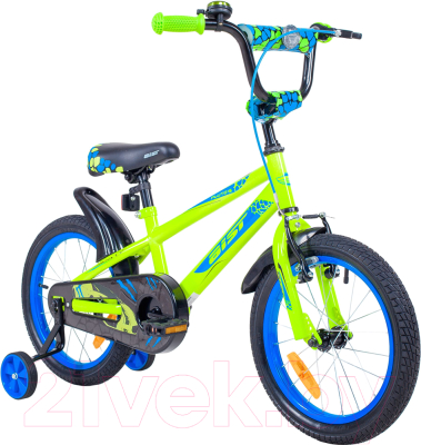 Детский велосипед AIST Pluto (14, зеленый)