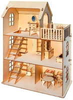 Кукольный домик POLLY С мебелью / Н-29 - 