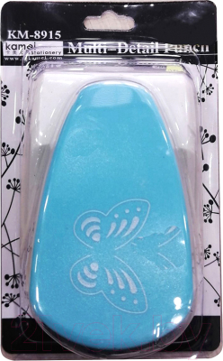 

Фигурный дырокол No Brand, Бабочка ажурная 3D / КМ-8915-4