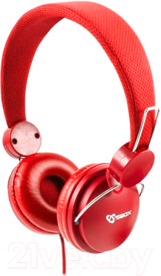 Наушники-гарнитура SBOX HS-736 (красный)